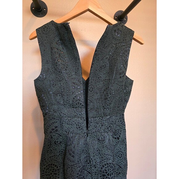 Luxology cocktail dress women's size 2 Deep Green Color - Picture 6 of 12